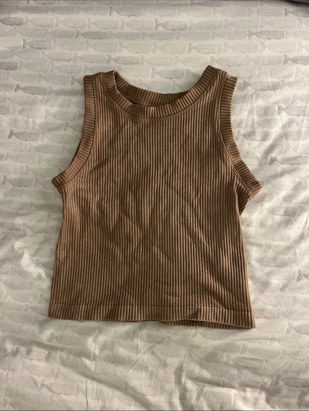 Brown tank